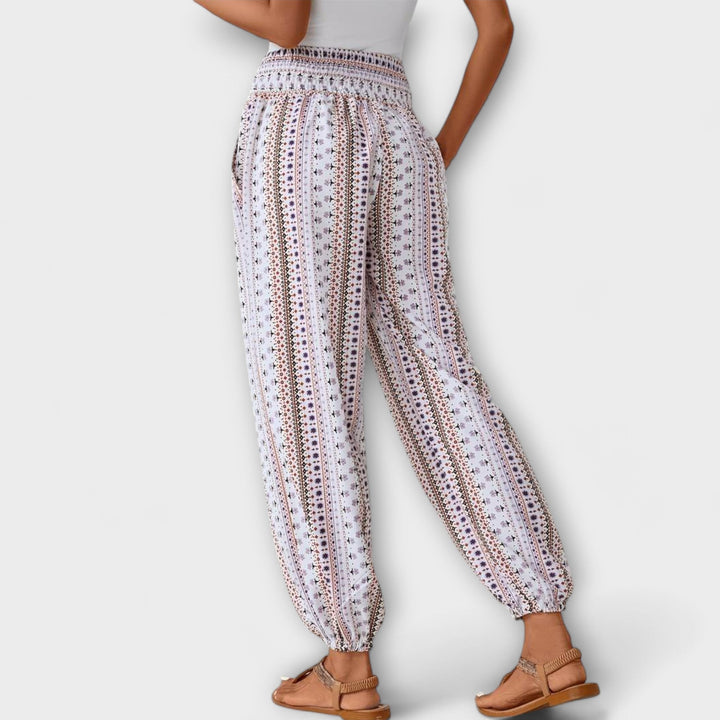 Evelyn | Ethnic Graphic Pants