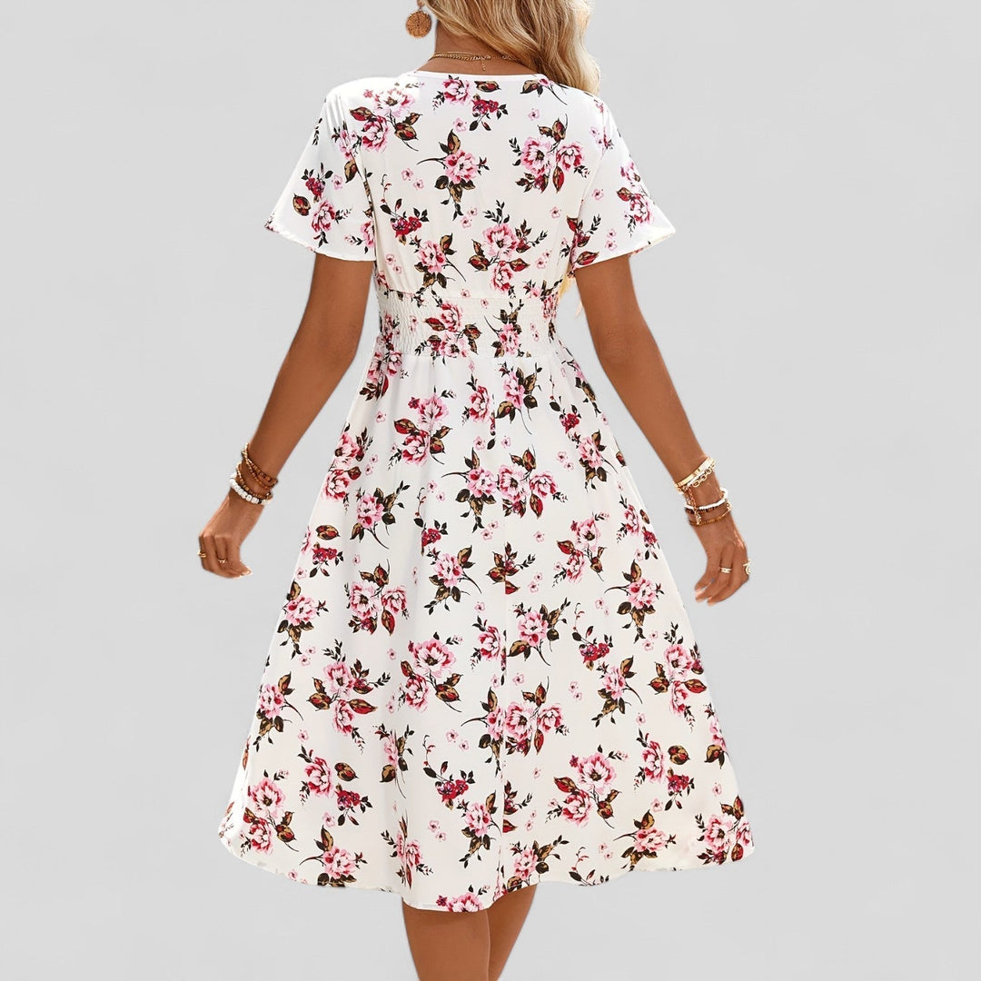 Evelyn | Comfortable Summer Midi Dress