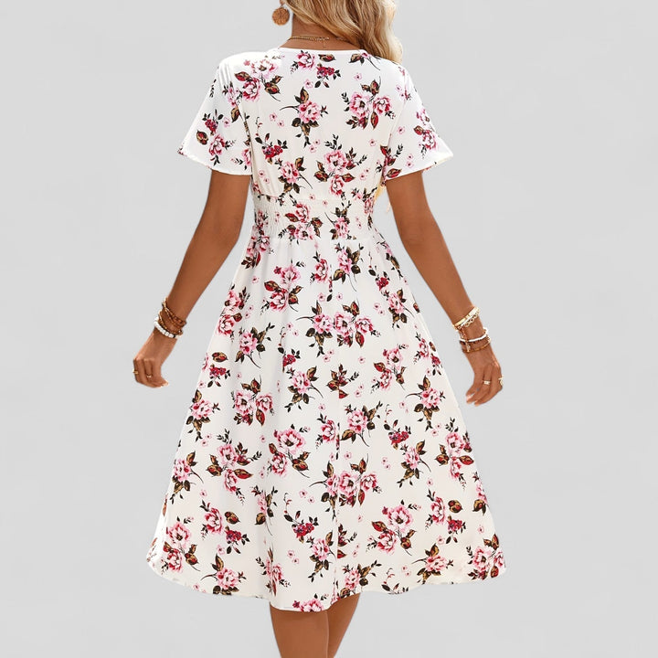 Evelyn | Comfortable Summer Midi Dress