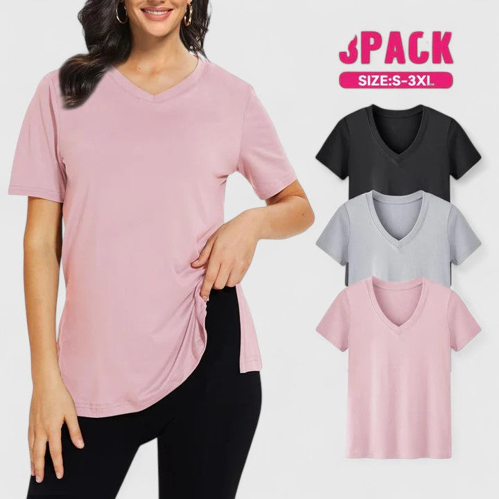 Evelyn | Comfortable Tee (Pack of 3)