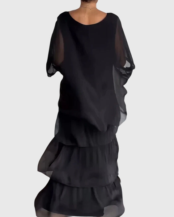 Evelyn | Long and Flowing Elegant Dress