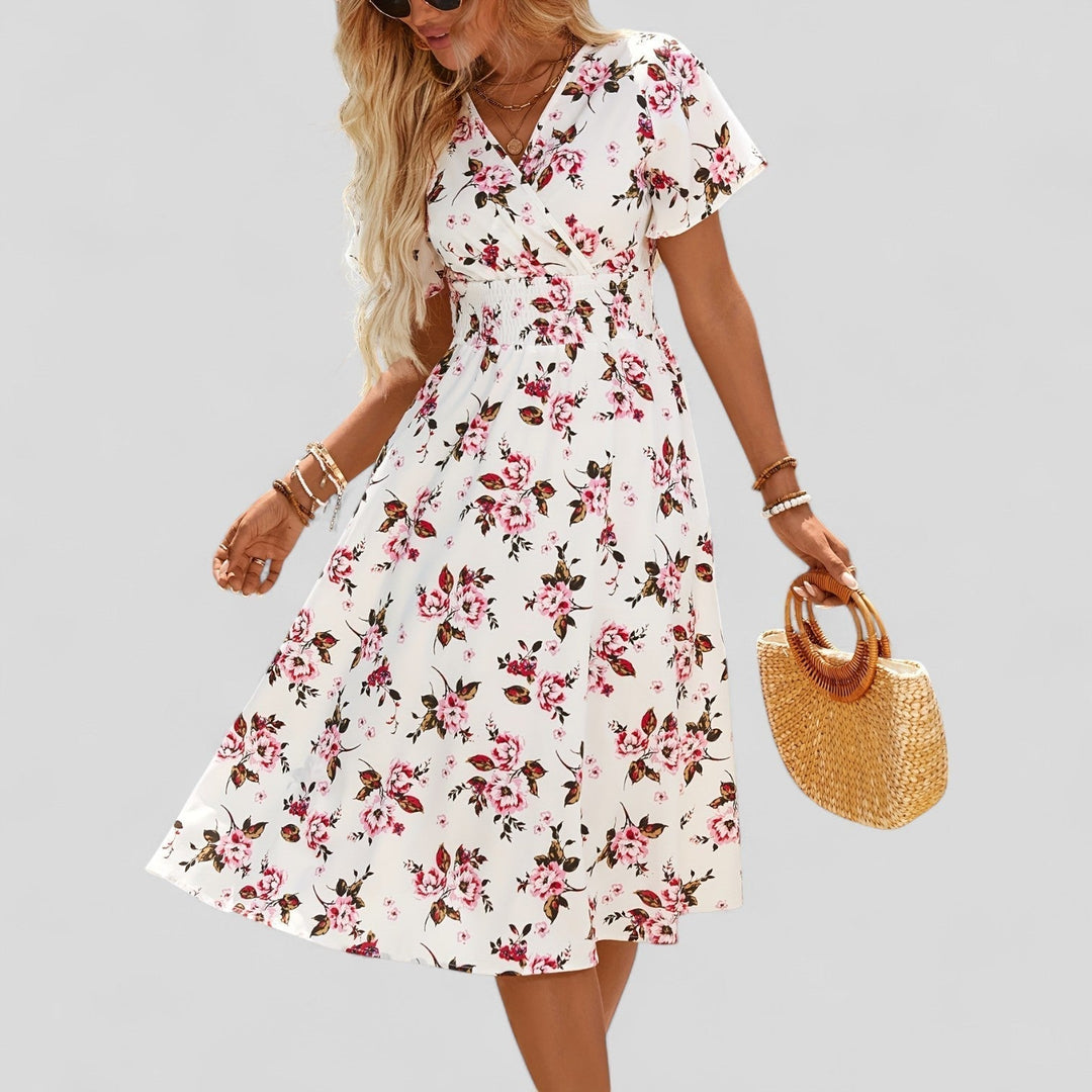 Evelyn | Comfortable Summer Midi Dress