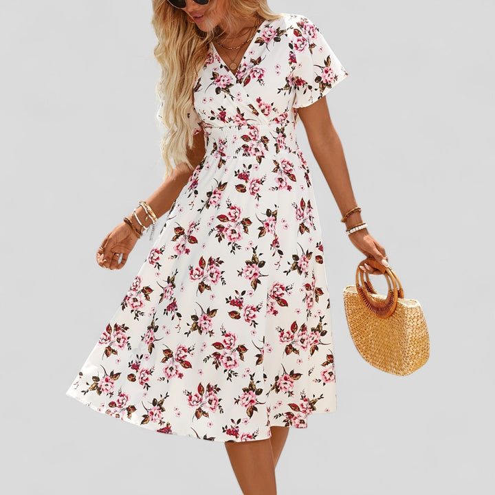 Evelyn | Comfortable Summer Midi Dress