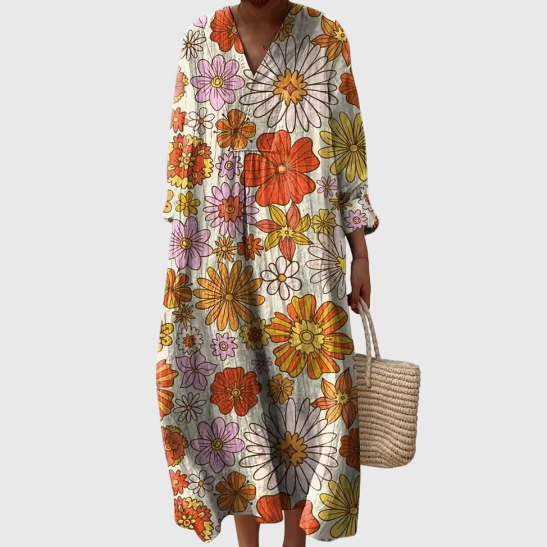 Evelyn | Geometric Dress