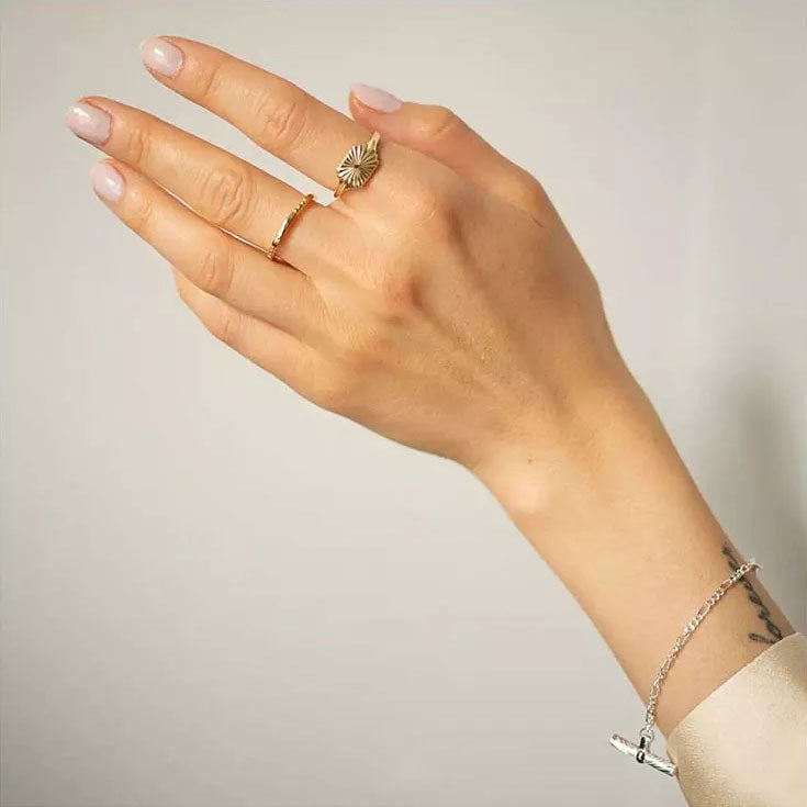 Evelyn | Sunray Ring 18K Gold