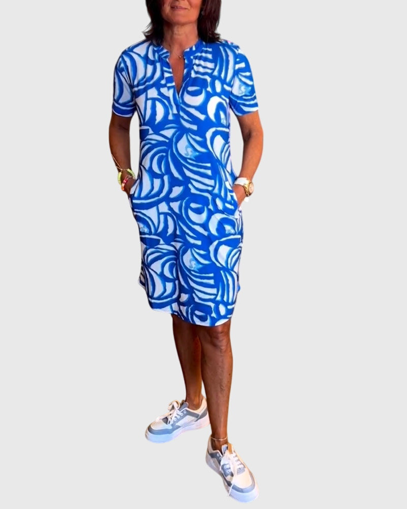 Evelyn | Flattering Avenue Walk Dress