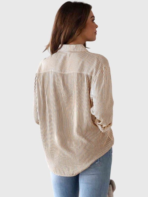 Evelyn | Collared Neck Shirt