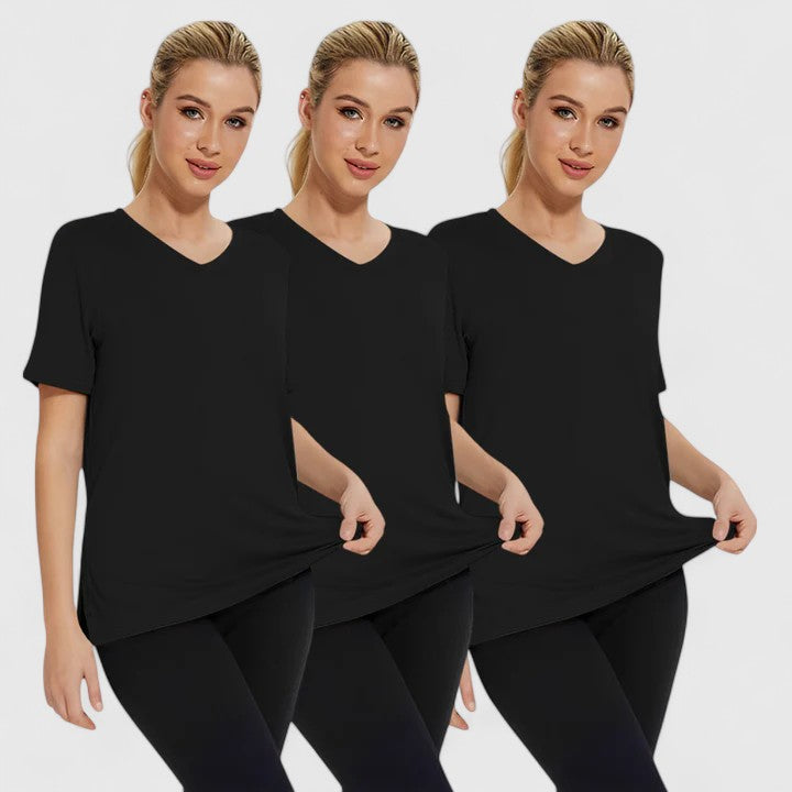 Evelyn | Comfortable Tee (Pack of 3)