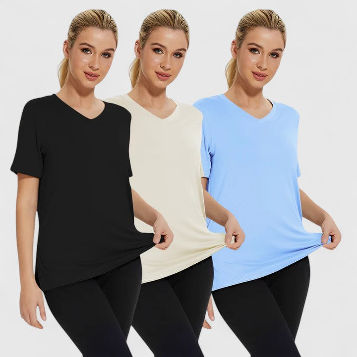Evelyn | Comfortable Tee (Pack of 3)