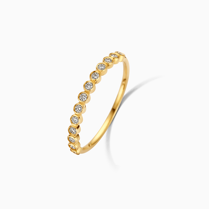 Evelyn | Diamond Ring 18K Gold