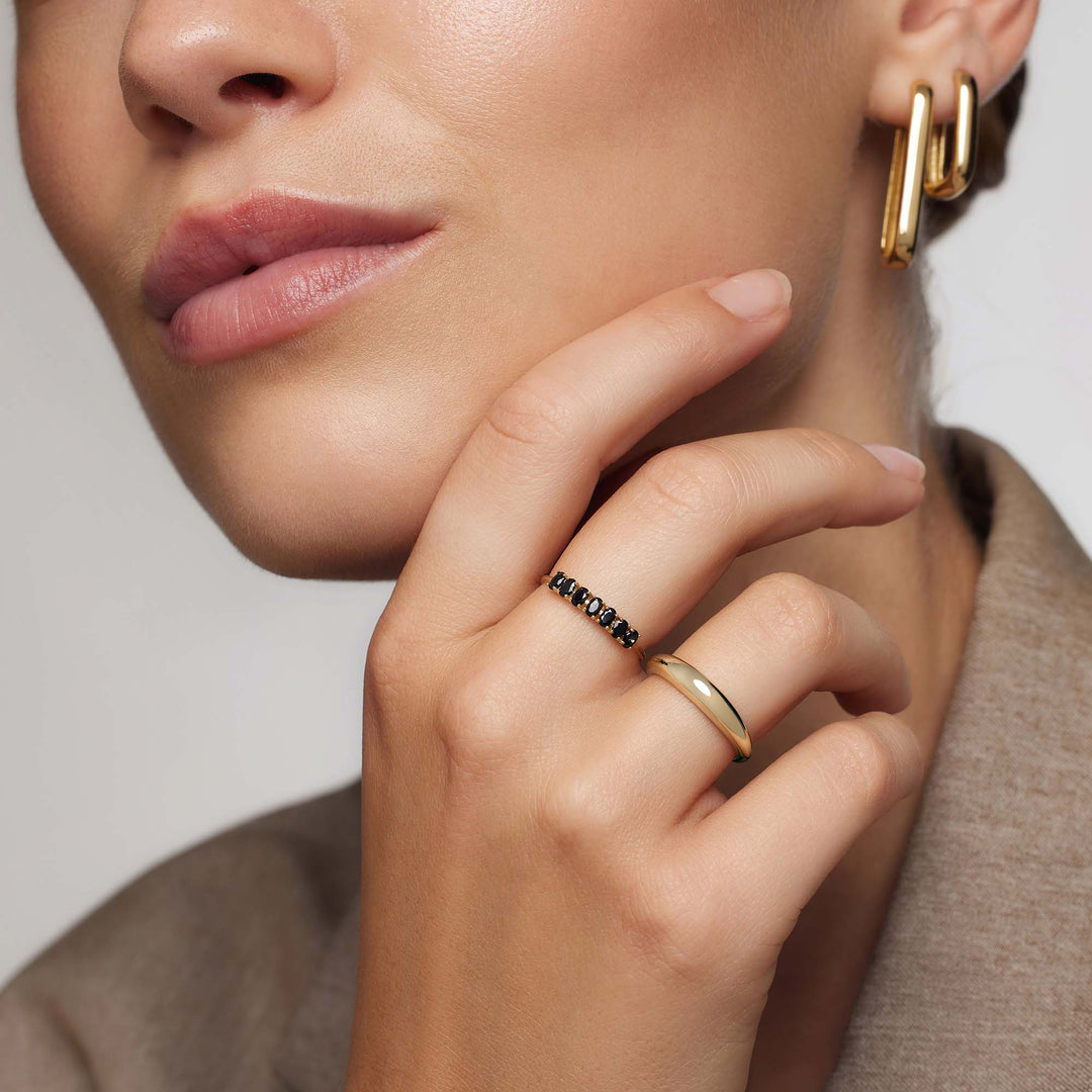 Evelyn | Solid Ring 14k Gold