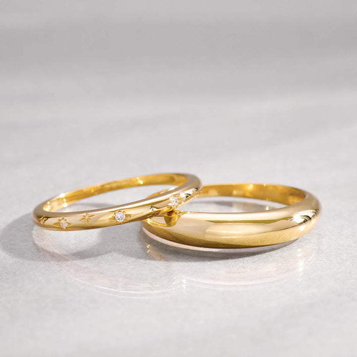 Evelyn | Midi Ring 18k Gold