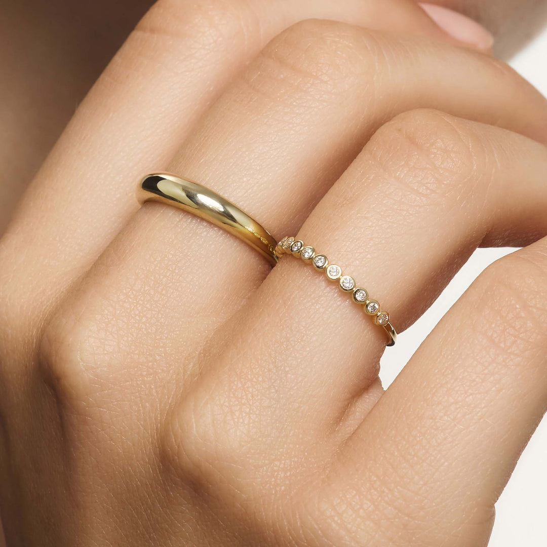 Evelyn | Diamond Ring 18K Gold