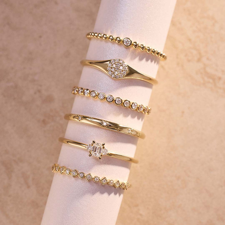 Evelyn | Diamond Ring 18K Gold