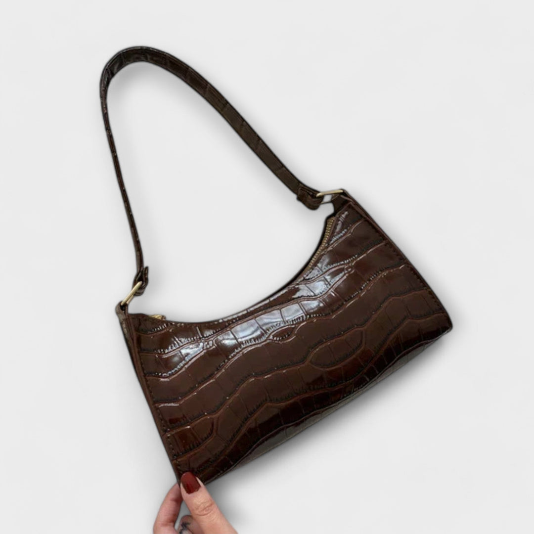 Evelyn | Shiny Leather Bag
