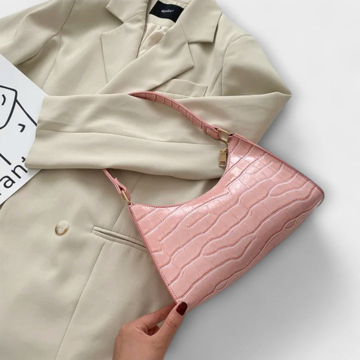 Evelyn | Shiny Leather Bag