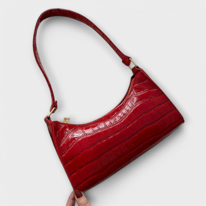 Evelyn | Shiny Leather Bag