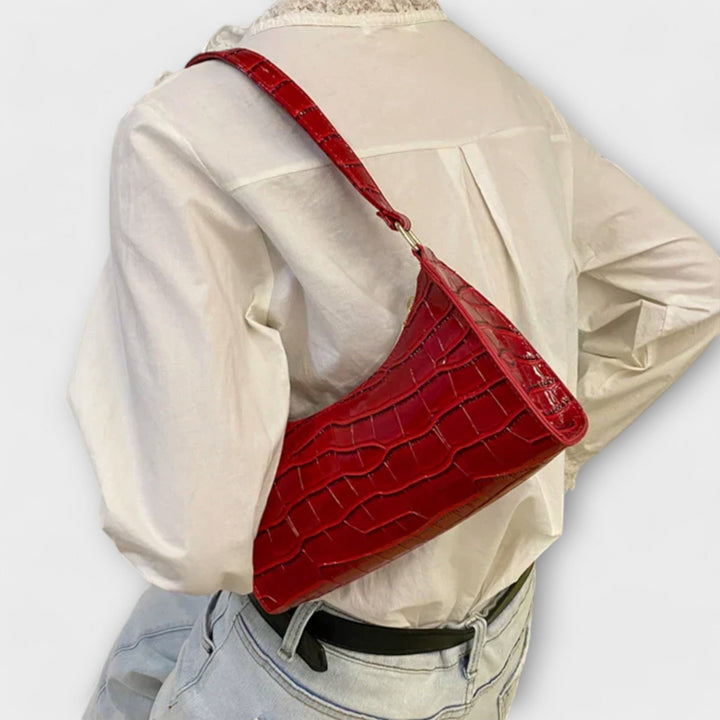 Evelyn | Shiny Leather Bag