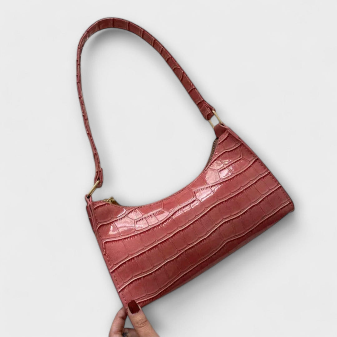 Evelyn | Shiny Leather Bag