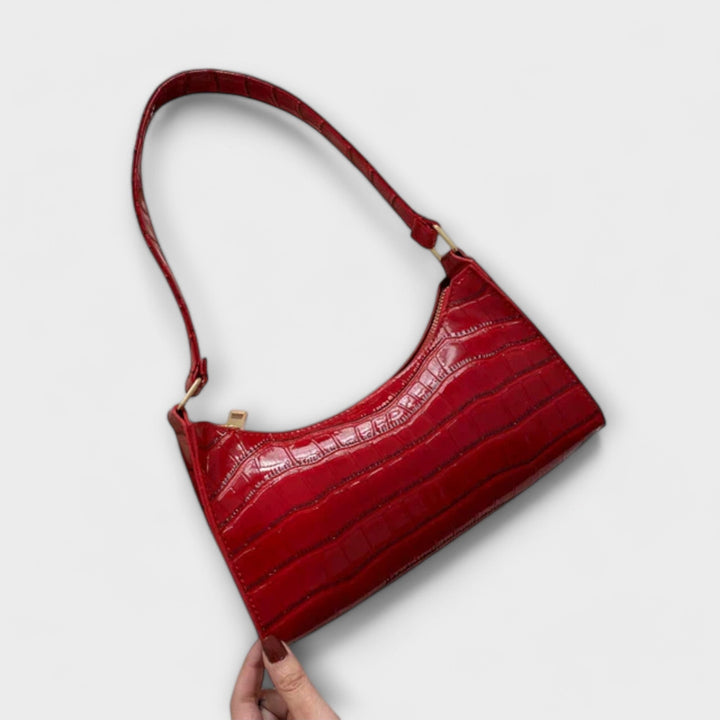 Evelyn | Shiny Leather Bag