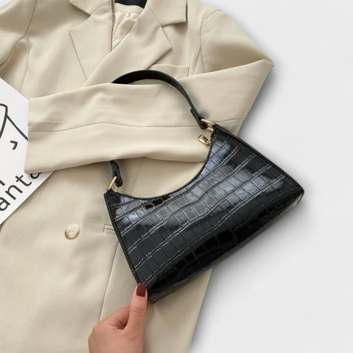 Evelyn | Shiny Leather Bag