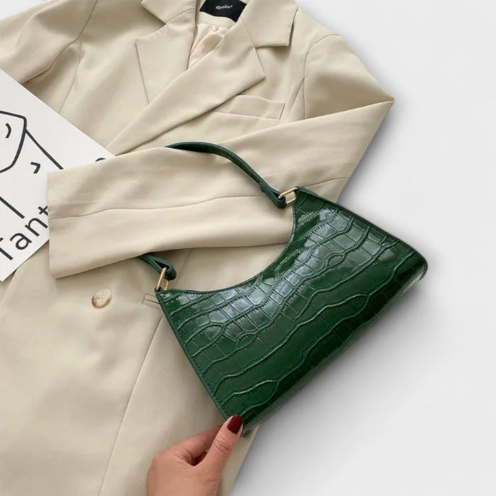 Evelyn | Shiny Leather Bag