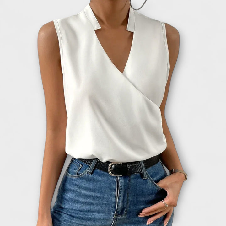 Evelyn | Elegant V-neck Top