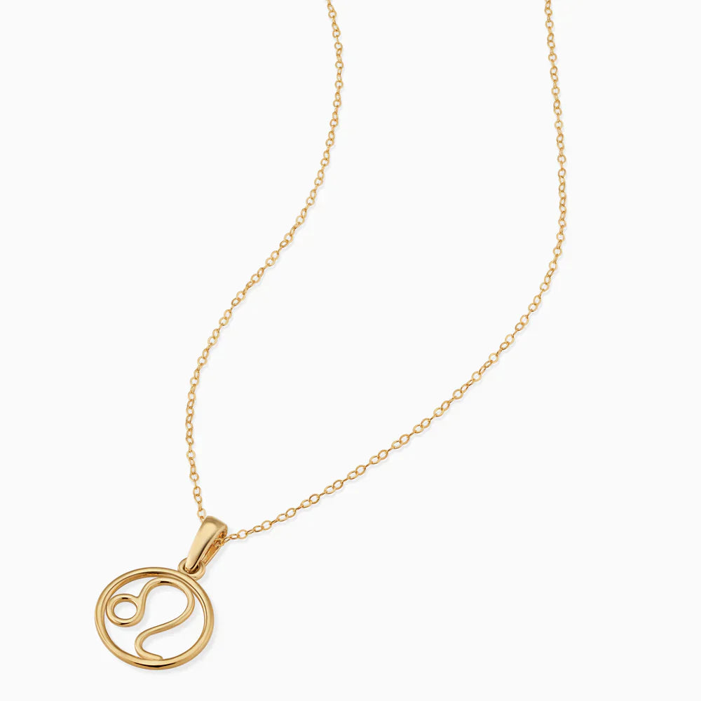 Evelyn | Zodiac Sign Necklace 18k Gold