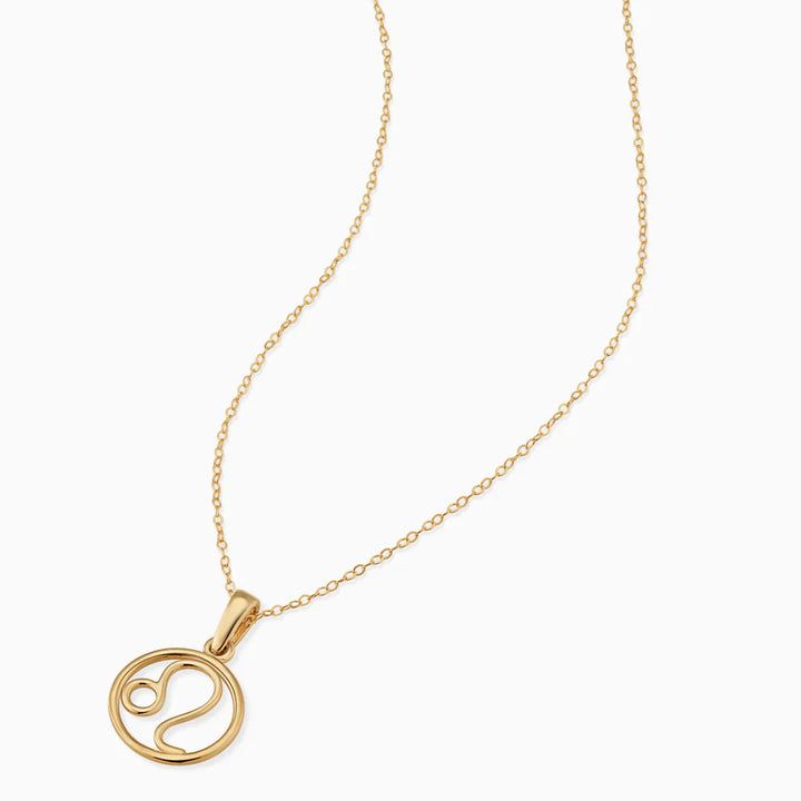 Evelyn | Zodiac Sign Necklace 18k Gold