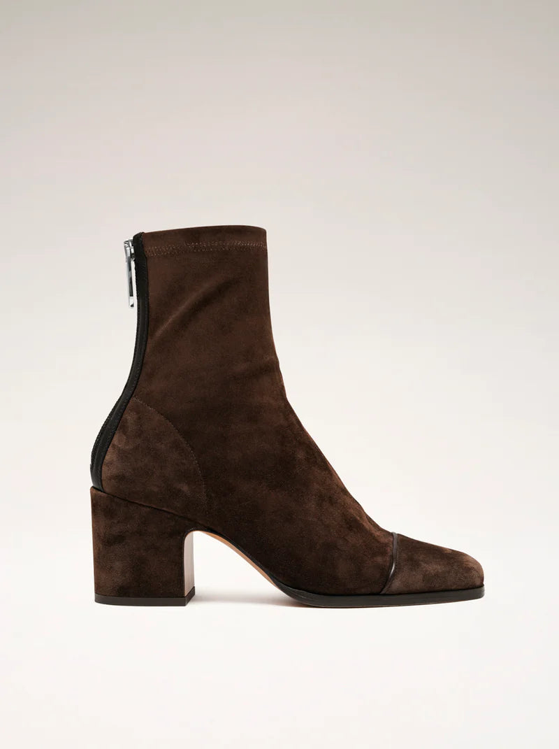 Victoria | Square Toe Heeled Boots