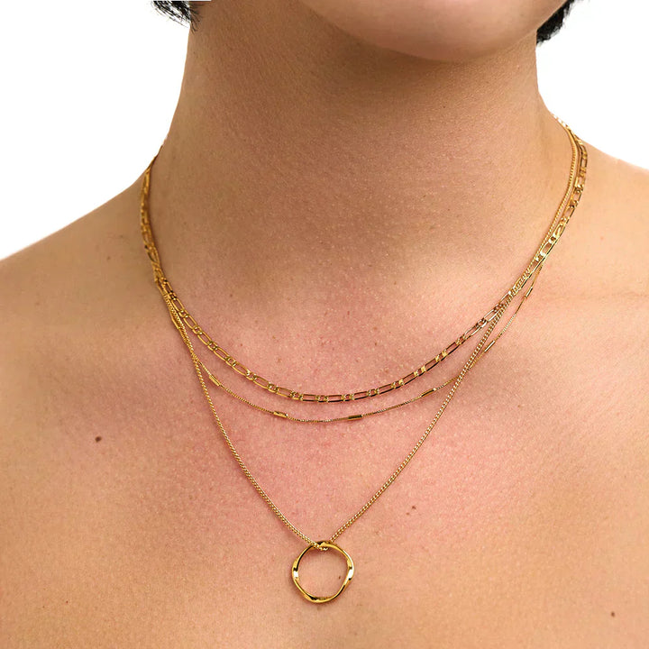 Evelyn | Necklace 18k Gold