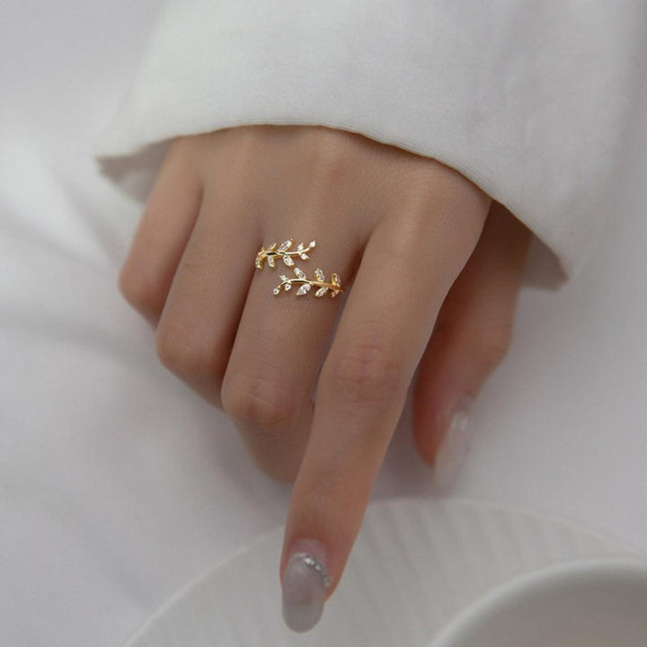 Evelyn | Zirconia Ring 18K Gold