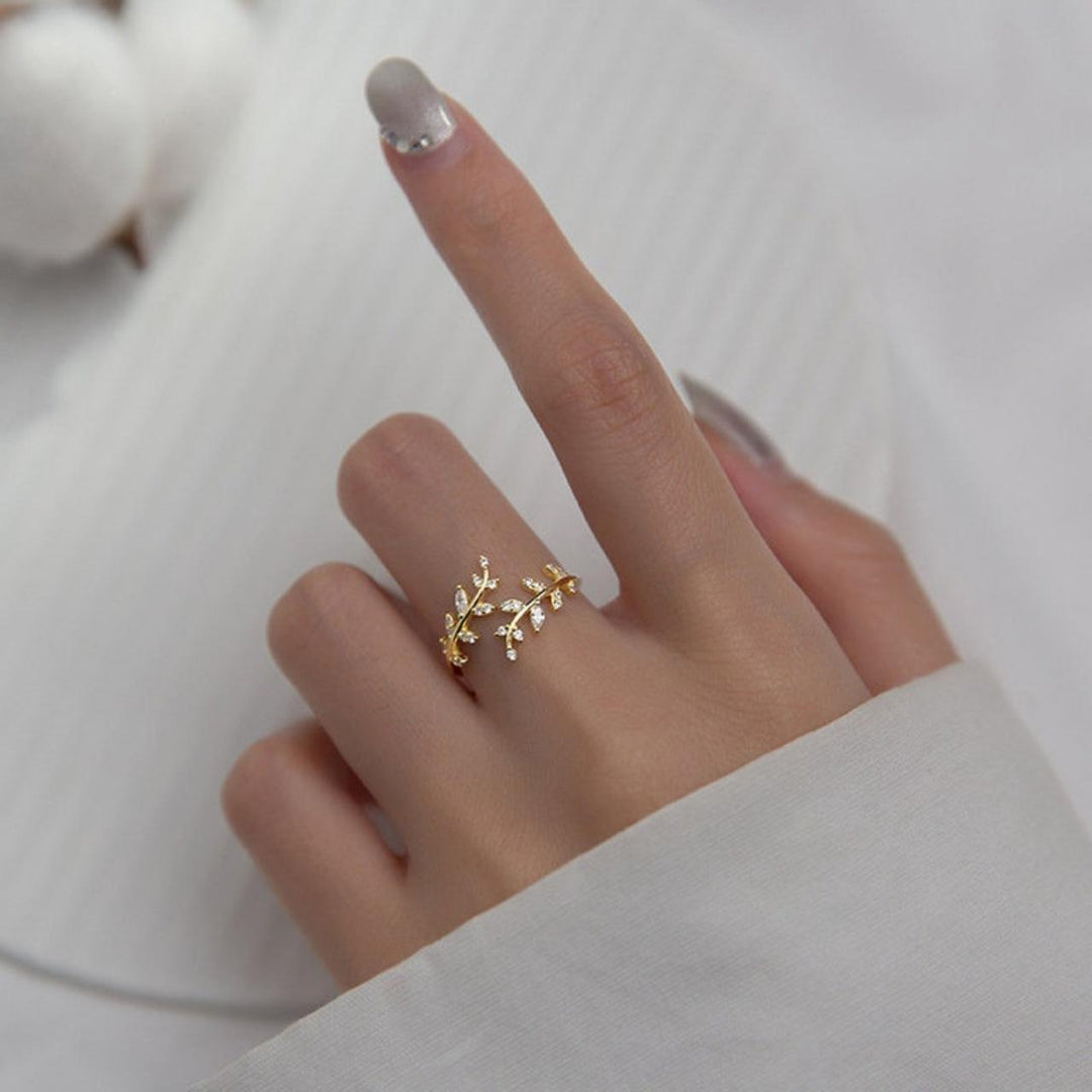 Evelyn | Zirconia Ring 18K Gold