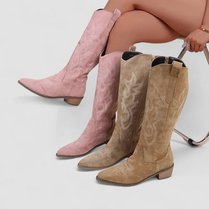 Evelyn - Orthopedic Western Boots
