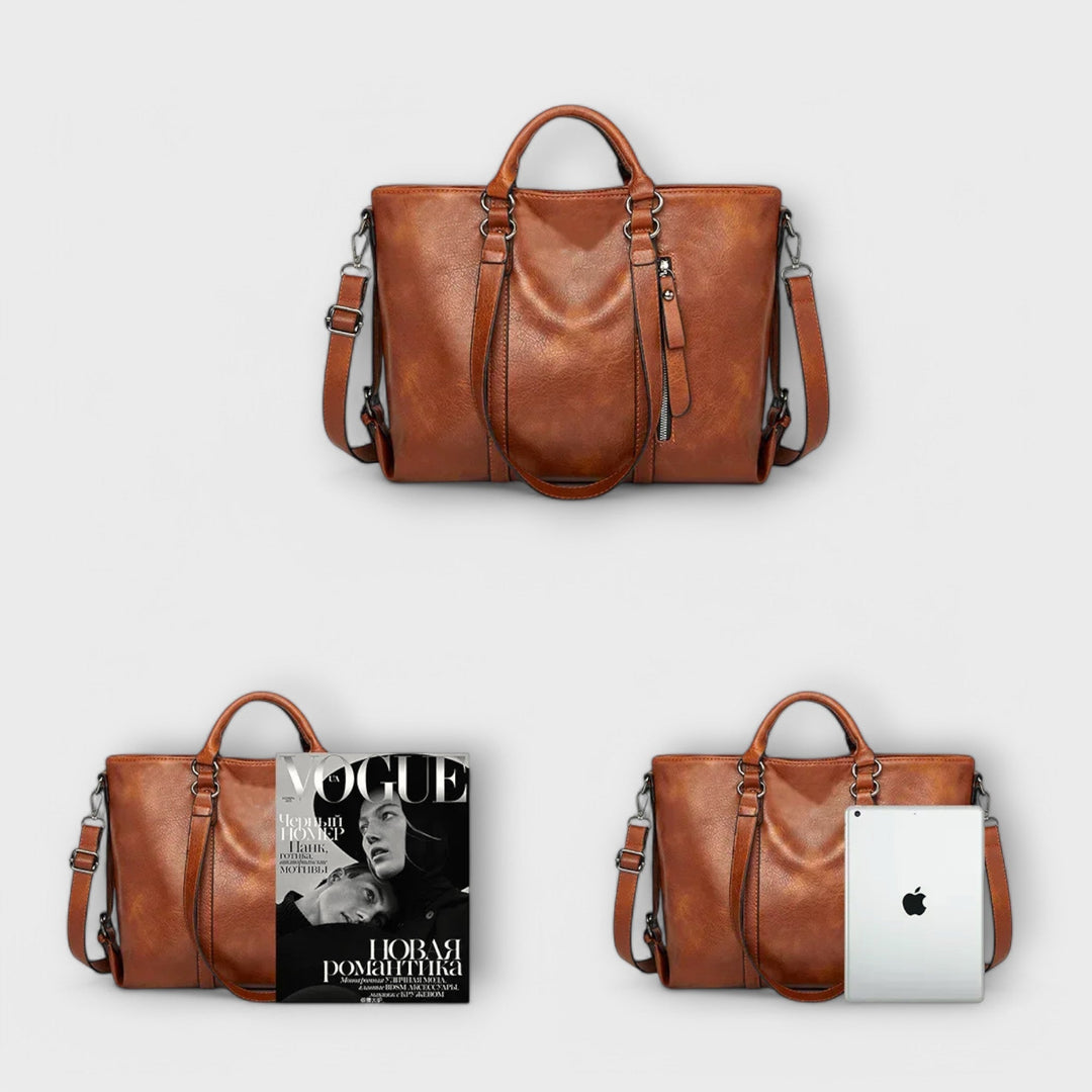 Evelyn | Large Leather Bag