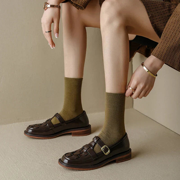 Evelyn | Retro Flats