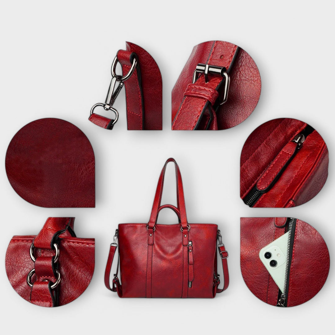 Evelyn | Large Leather Bag