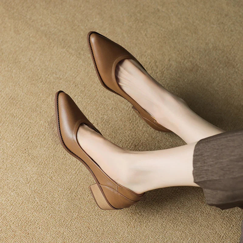 Evelyn | Mid Heeled Shoes