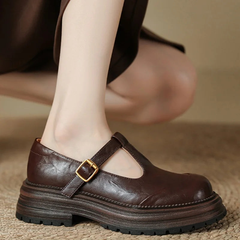 Evelyn | T-bar Shoes