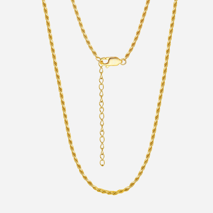 Evelyn | Rope Chain 18K Gold