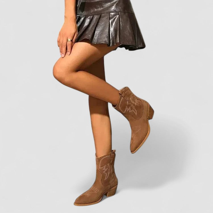 Lillian – Orthopedic Western Boots