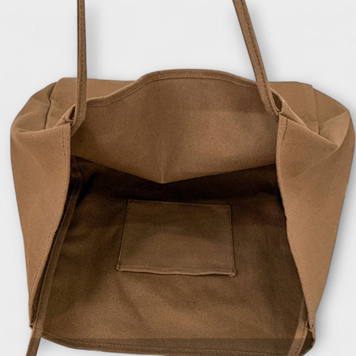 Evelyn | High-Quality Large Canvas Shopper Bag