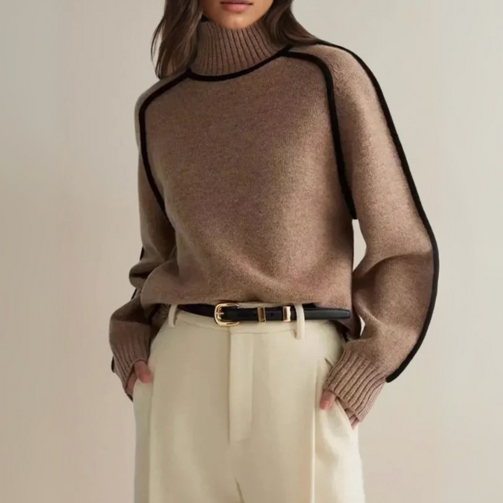 Donna - Elegant Turtleneck sweater