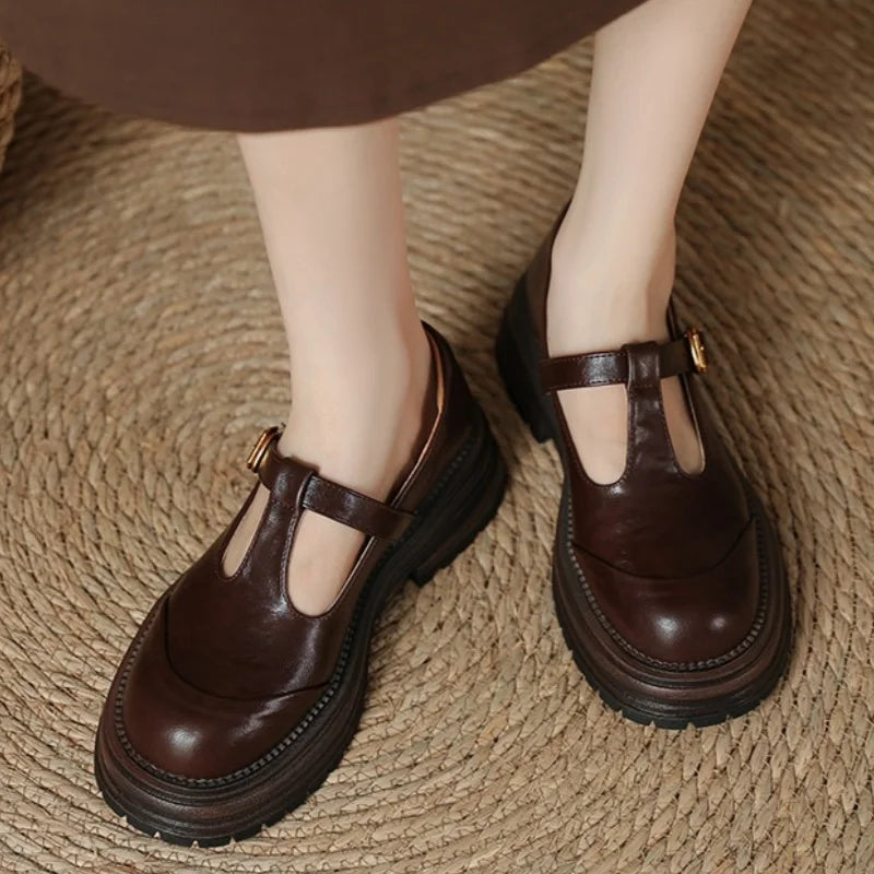 Evelyn | T-bar Shoes