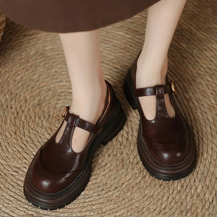 Evelyn | T-bar Shoes
