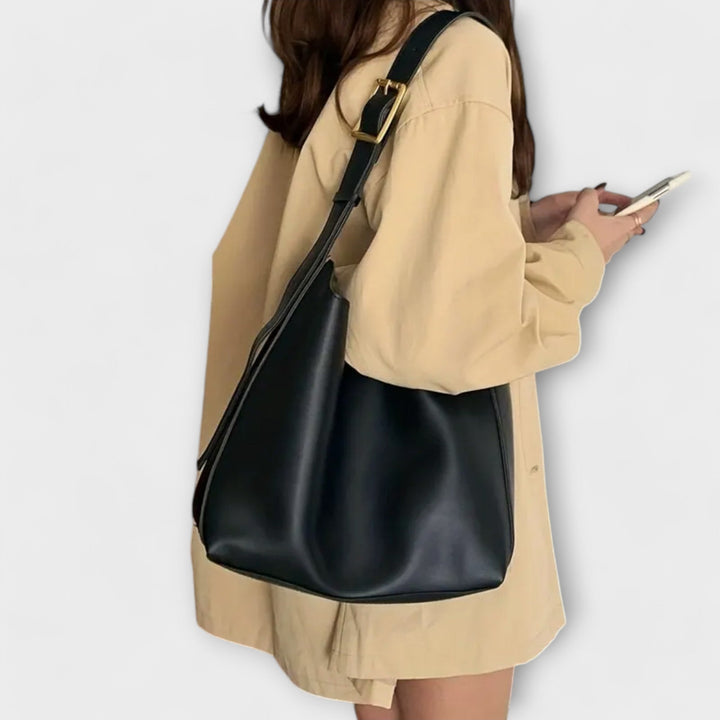 Evelyn | Elegant Leather Shoulder Bag