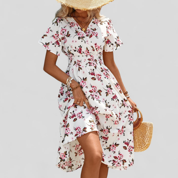 Evelyn | Comfortable Summer Midi Dress