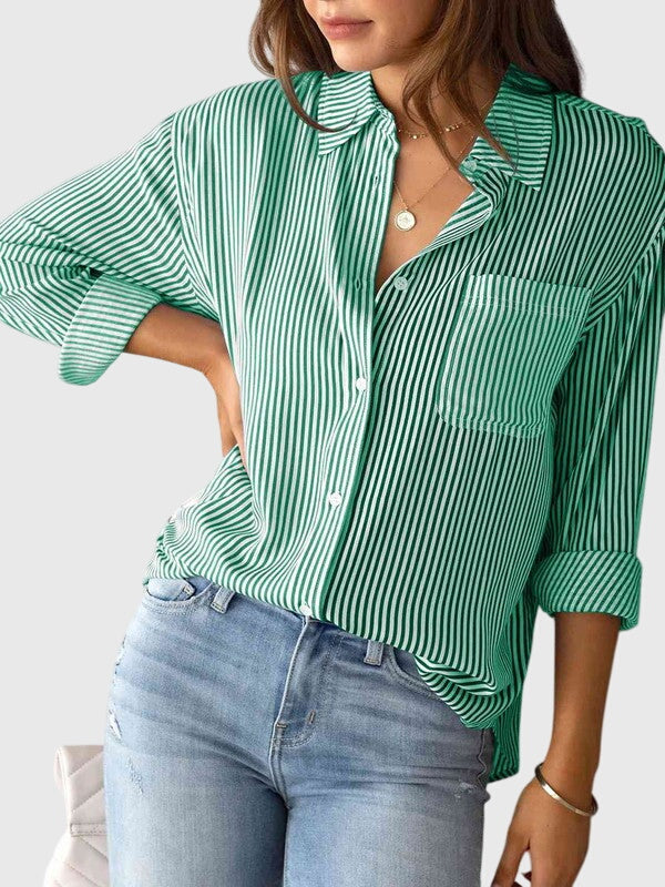Evelyn | Collared Neck Shirt
