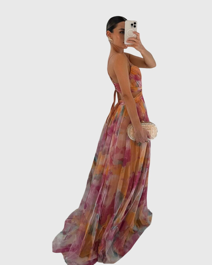 Evelyn | Floral Maxi Dress