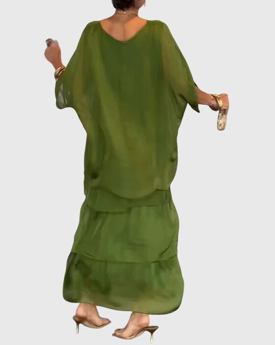 Evelyn | Long and Flowing Elegant Dress